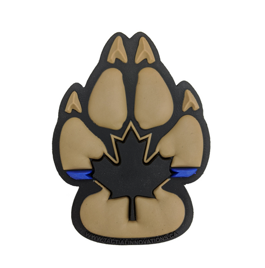 TACTICAL INNOVATIONS: Canadian K9 Support Police/Military PVC Morale Patch