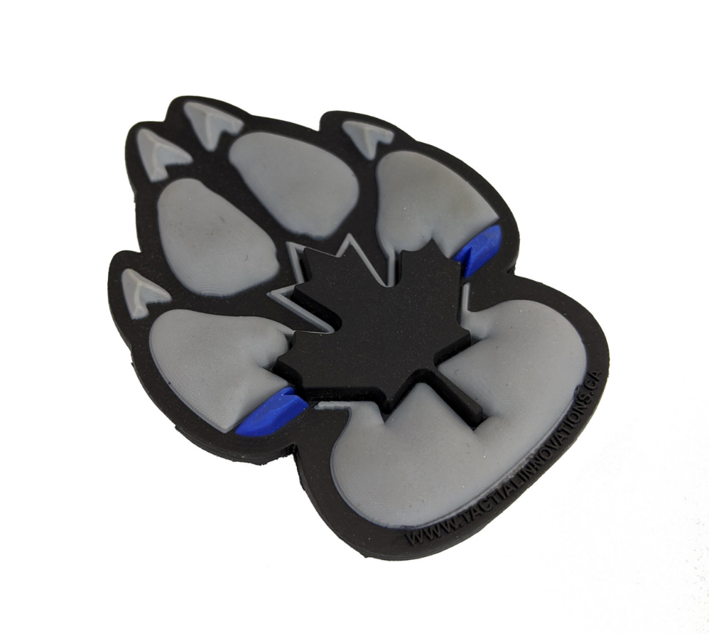 TACTICAL INNOVATIONS: Canadian K9 Support Police/Military PVC Morale Patch