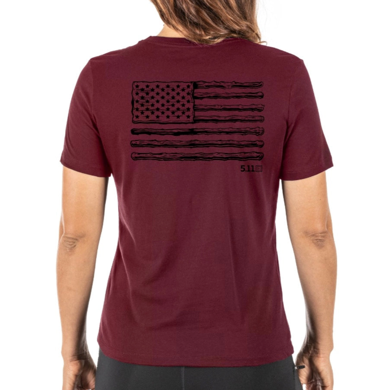 5.11 TACTICAL: Women's USA Flag Sticks Tee