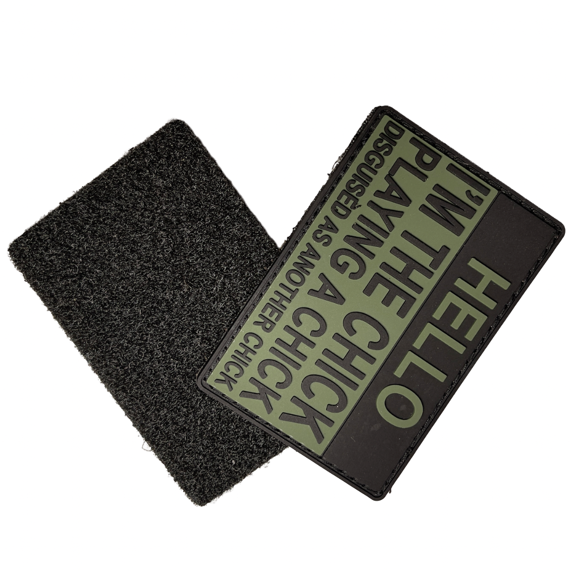 TACTICAL INNOVATIONS: "Hello, I'm the Chick Playing A Chick" PVC Morale Patch