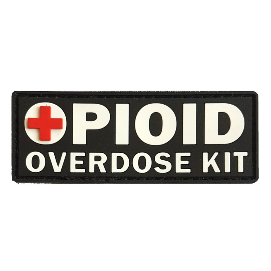 TACTICAL INNOVATIONS: Opioid Overdose Kit PVC Morale Patch