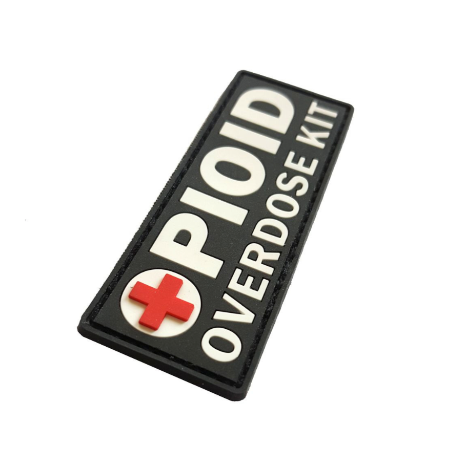 TACTICAL INNOVATIONS: Opioid Overdose Kit PVC Morale Patch