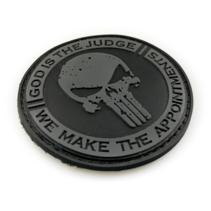 TACTICAL INNOVATIONS: "God is the Judge, We Make the Appointments" PVC Morale Patch