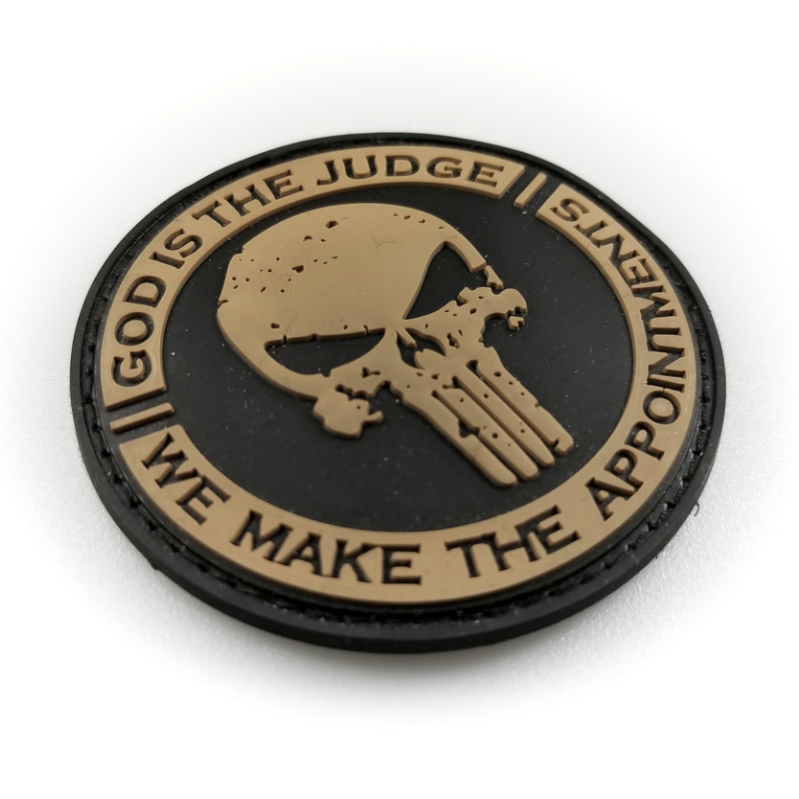TACTICAL INNOVATIONS: "God is the Judge, We Make the Appointments" PVC Morale Patch