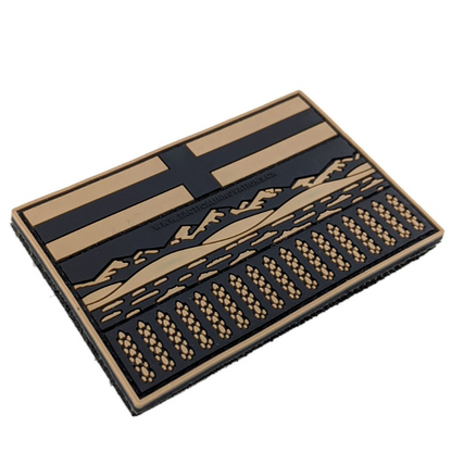 TACTICAL INNOVATIONS: Alberta Provincial Flag PVC Patch – Multicolour Collection