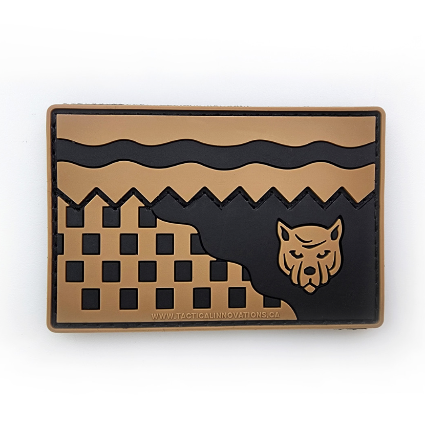 TACTICAL INNOVATIONS: Northwest Territories Territorial Flag PVC Patch – Multicolour Collection