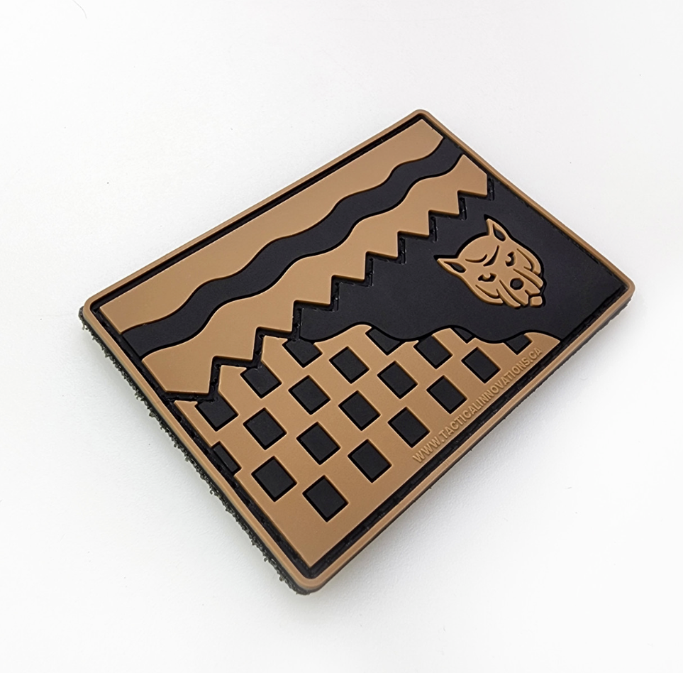 TACTICAL INNOVATIONS: Northwest Territories Territorial Flag PVC Patch – Multicolour Collection