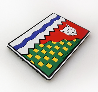 TACTICAL INNOVATIONS: Northwest Territories Territorial Flag PVC Patch – Multicolour Collection