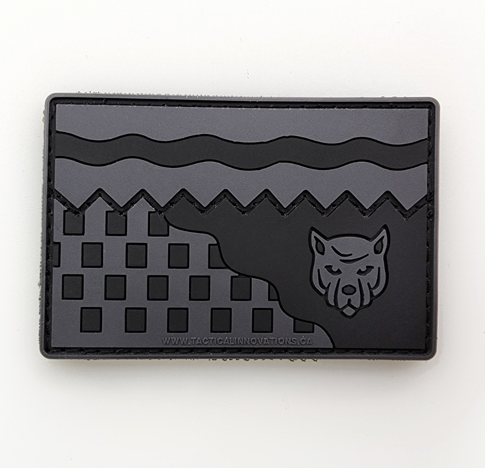 TACTICAL INNOVATIONS: Northwest Territories Territorial Flag PVC Patch – Multicolour Collection