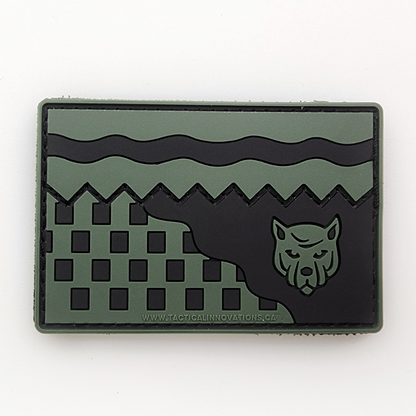 TACTICAL INNOVATIONS: Northwest Territories Territorial Flag PVC Patch – Multicolour Collection