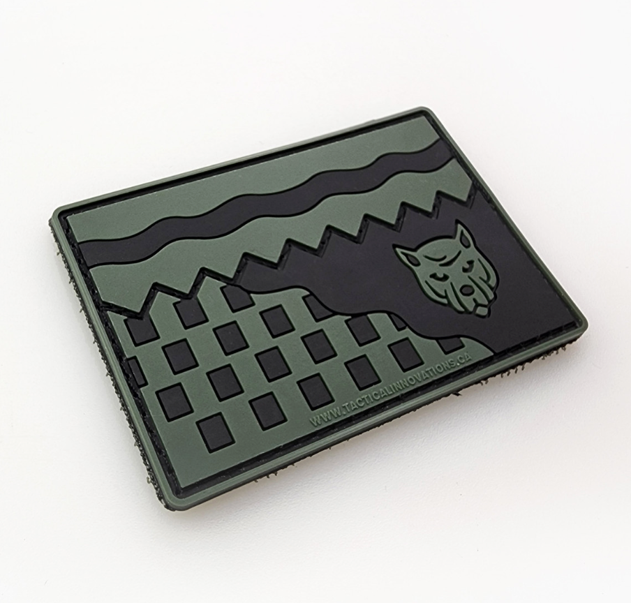TACTICAL INNOVATIONS: Northwest Territories Territorial Flag PVC Patch – Multicolour Collection