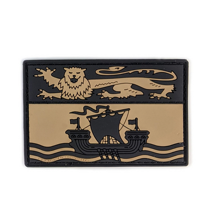 TACTICAL INNOVATIONS: New Brunswick Provincial Flag PVC Patch – Multicolour Collection
