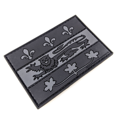 TACTICAL INNOVATIONS: Quebec Provincial Flag PVC Patch – Multicolour Collection
