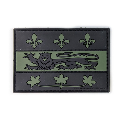 TACTICAL INNOVATIONS: Quebec Provincial Flag PVC Patch – Multicolour Collection