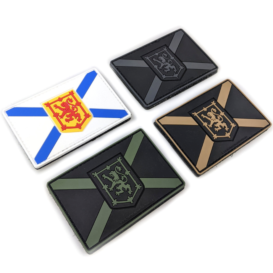TACTICAL INNOVATIONS: Nova Scotia Provincial Flag PVC Patch – Multicolour Collection