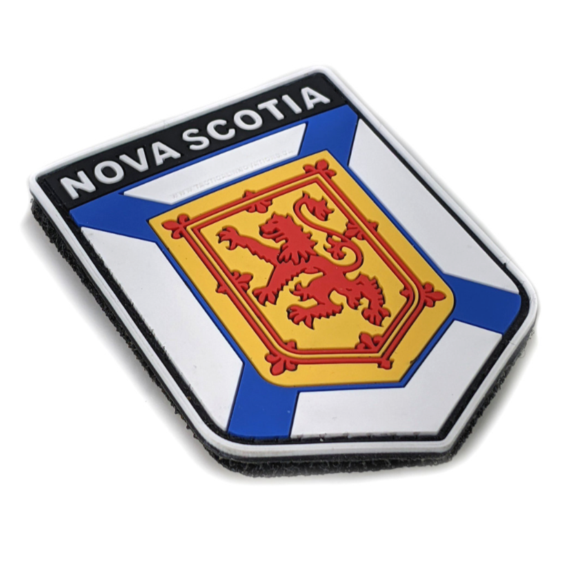 TACTICAL INNOVATIONS: Nova Scotia Provincial Shield PVC Patch – Multicolour Collection