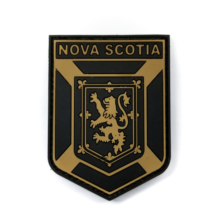 TACTICAL INNOVATIONS: Nova Scotia Provincial Shield PVC Patch – Multicolour Collection