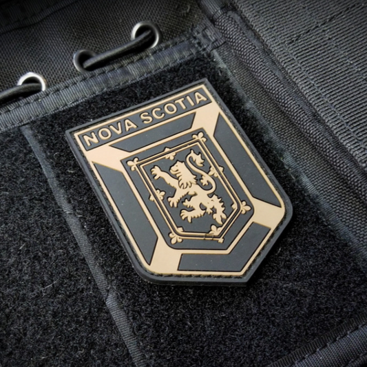 TACTICAL INNOVATIONS: Nova Scotia Provincial Shield PVC Patch – Multicolour Collection