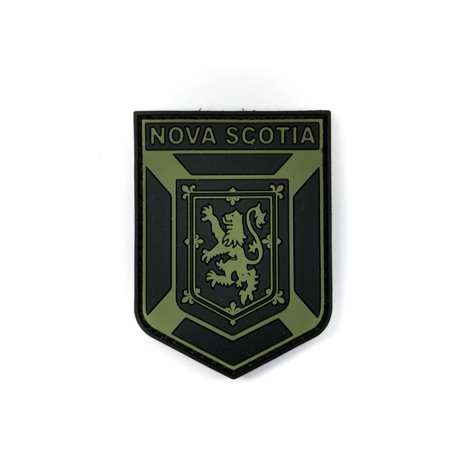 TACTICAL INNOVATIONS: Nova Scotia Provincial Shield PVC Patch – Multicolour Collection