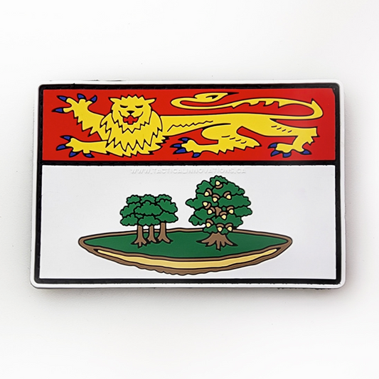 TACTICAL INNOVATIONS: Prince Edward Island Provincial Flag PVC Patch – Multicolour Collection