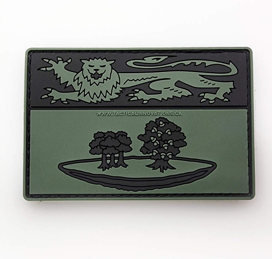 TACTICAL INNOVATIONS: Prince Edward Island Provincial Flag PVC Patch – Multicolour Collection
