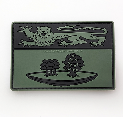 TACTICAL INNOVATIONS: Prince Edward Island Provincial Flag PVC Patch – Multicolour Collection