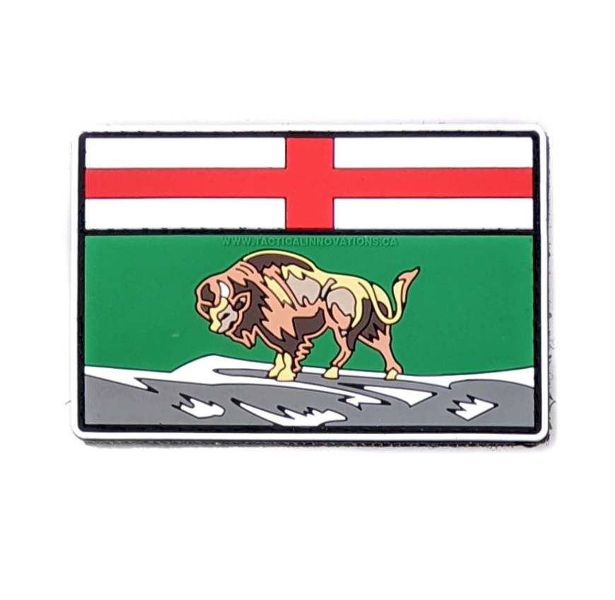 TACTICAL INNOVATIONS: Manitoba Provincial Flag PVC Patch – Multicolour Collection