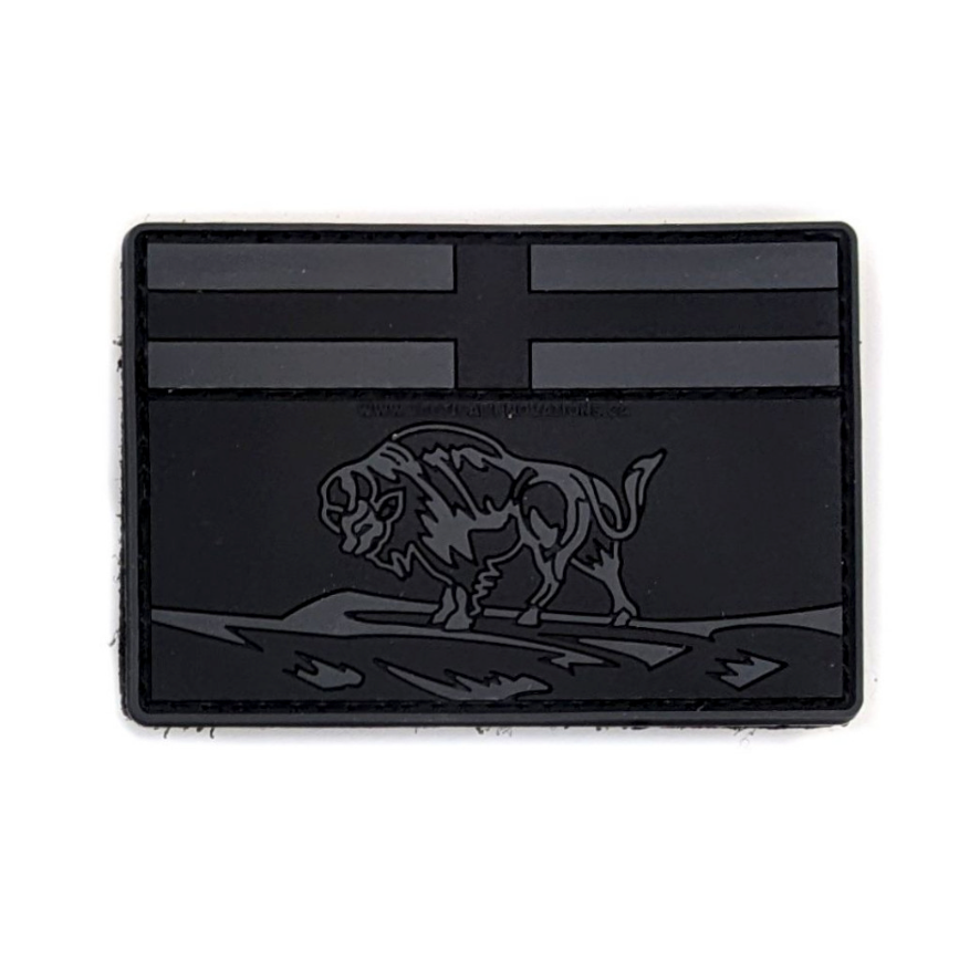 TACTICAL INNOVATIONS: Manitoba Provincial Flag PVC Patch – Multicolour Collection