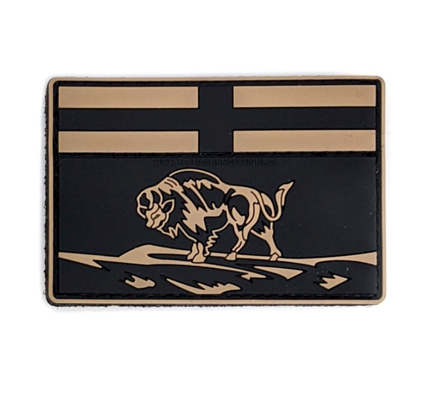 TACTICAL INNOVATIONS: Manitoba Provincial Flag PVC Patch – Multicolour Collection