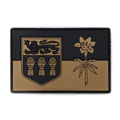 TACTICAL INNOVATIONS: Saskatchewan Provincial Flag PVC Patch – Multicolour Collection