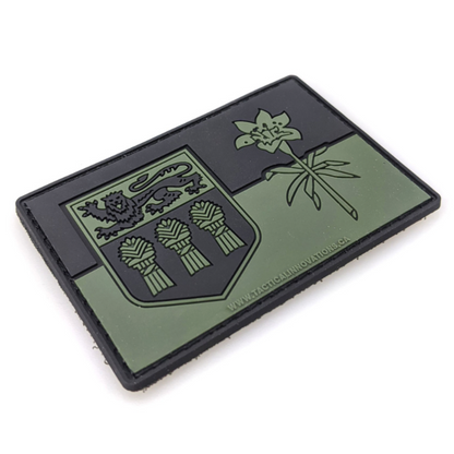 TACTICAL INNOVATIONS: Saskatchewan Provincial Flag PVC Patch – Multicolour Collection