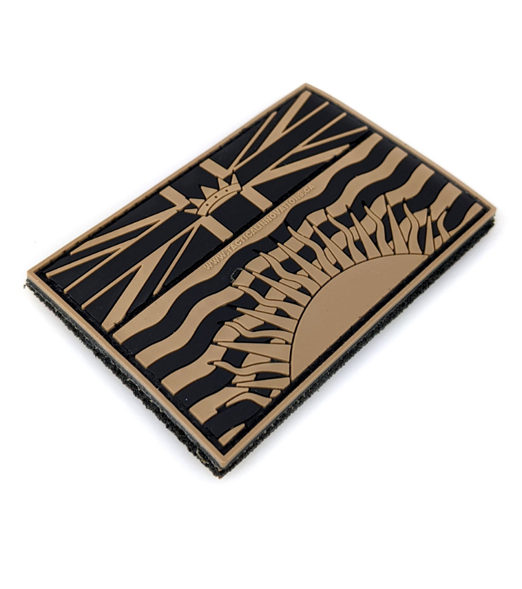 TACTICAL INNOVATIONS: British Columbia Provincial Flag PVC Patch – Multicolour Collection
