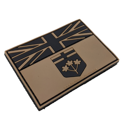 TACTICAL INNOVATIONS: Ontario Provincial Flag PVC Patch – Multicolour Collection