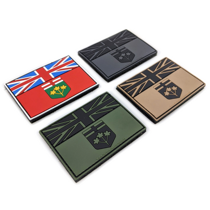 TACTICAL INNOVATIONS: Ontario Provincial Flag PVC Patch – Multicolour Collection