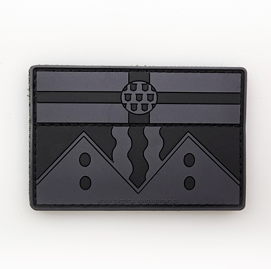 TACTICAL INNOVATIONS: Yukon Territorial Flag PVC Patch – Multicolour Collection