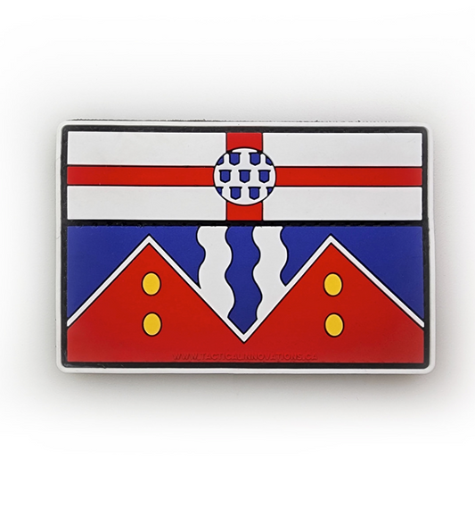 TACTICAL INNOVATIONS: Yukon Territorial Flag PVC Patch – Multicolour Collection