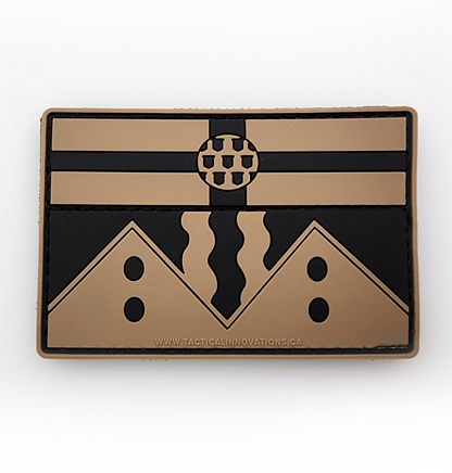 TACTICAL INNOVATIONS: Yukon Territorial Flag PVC Patch – Multicolour Collection