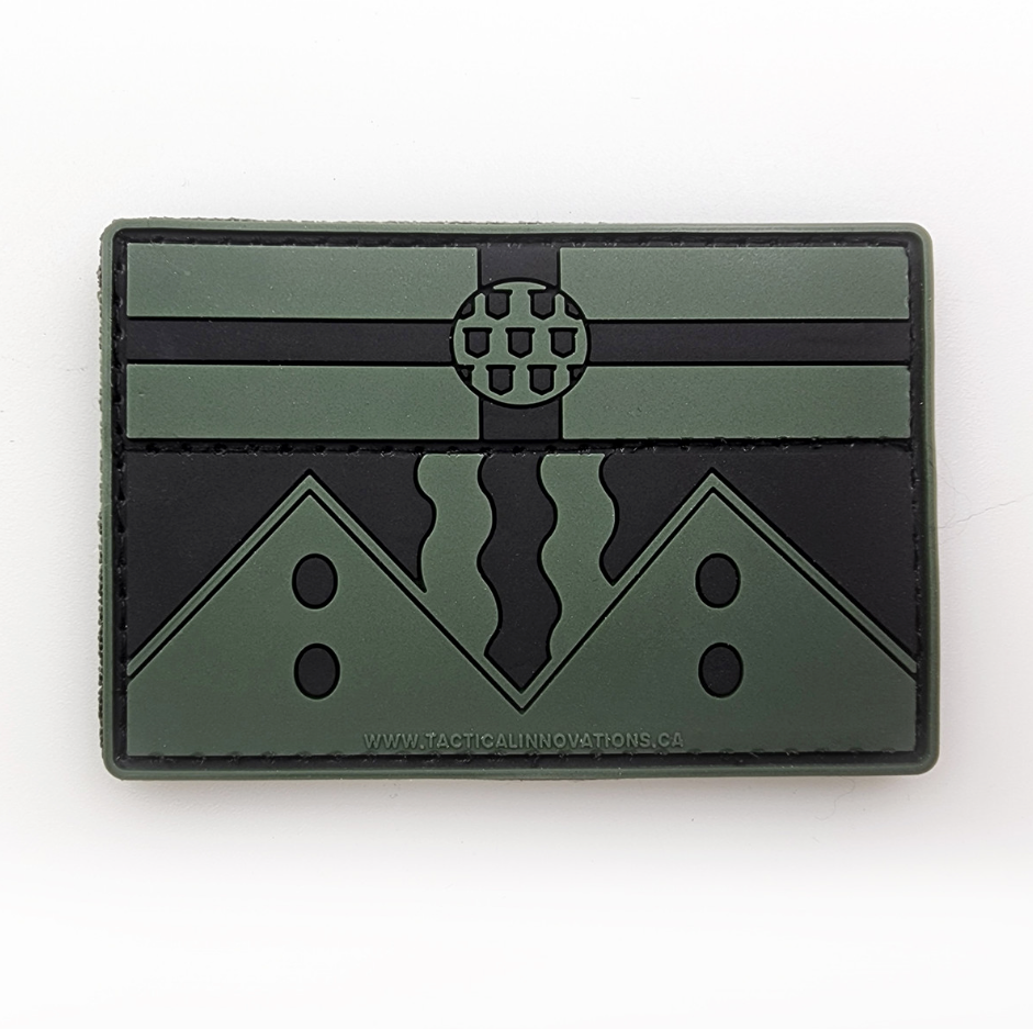 TACTICAL INNOVATIONS: Yukon Territorial Flag PVC Patch – Multicolour Collection