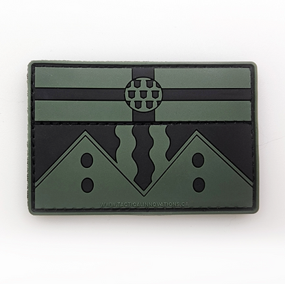 TACTICAL INNOVATIONS: Yukon Territorial Flag PVC Patch – Multicolour Collection