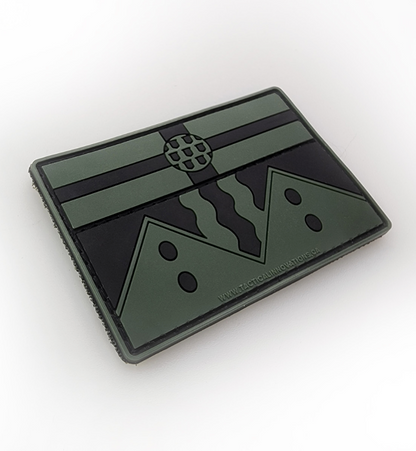 TACTICAL INNOVATIONS: Yukon Territorial Flag PVC Patch – Multicolour Collection
