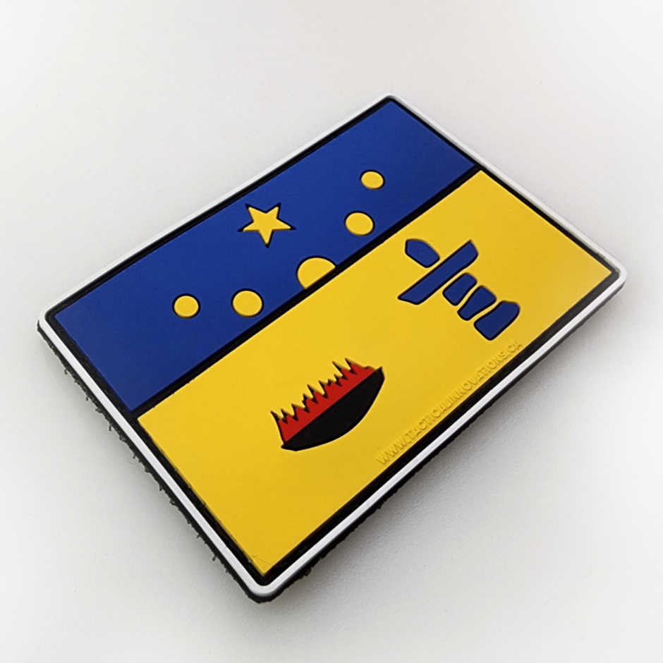 TACTICAL INNOVATIONS: Nunavut Territorial Flag PVC Patch – Multicolour Collection