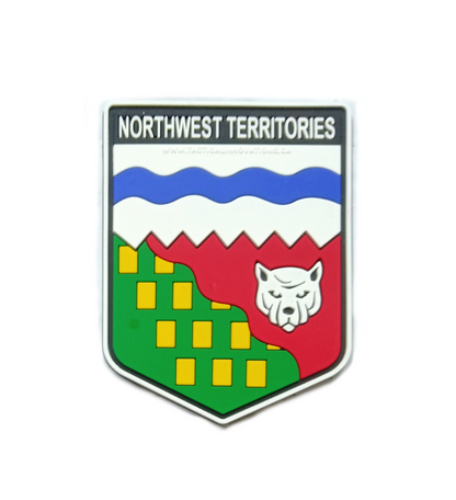 TACTICAL INNOVATIONS: Northwest Territories Territorial Shield PVC Patch – Multicolour Collection