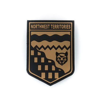 TACTICAL INNOVATIONS: Northwest Territories Territorial Shield PVC Patch – Multicolour Collection