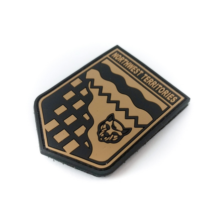 TACTICAL INNOVATIONS: Northwest Territories Territorial Shield PVC Patch – Multicolour Collection