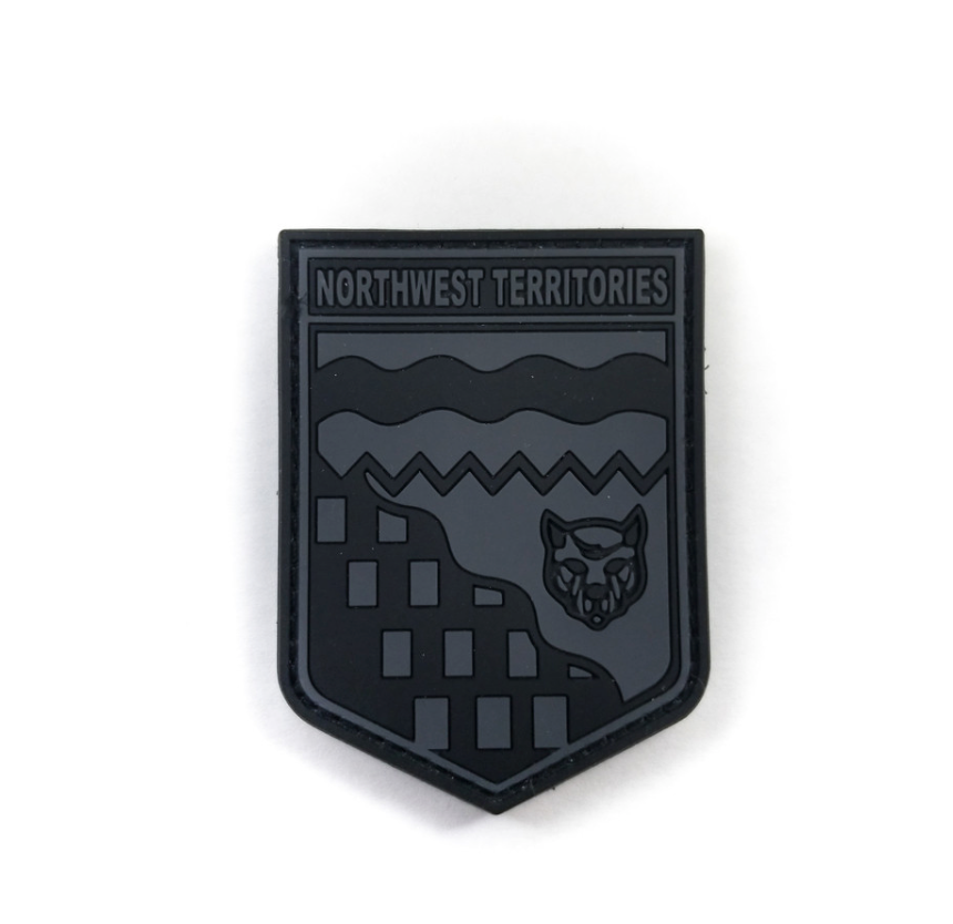 TACTICAL INNOVATIONS: Northwest Territories Territorial Shield PVC Patch – Multicolour Collection