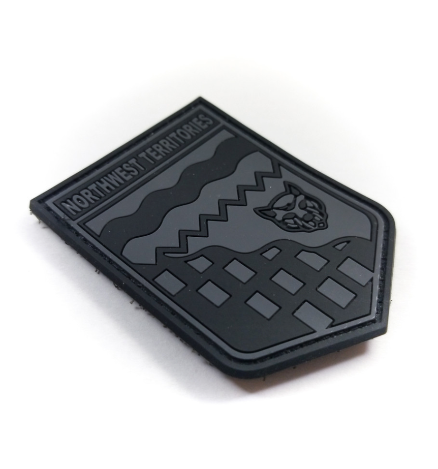 TACTICAL INNOVATIONS: Northwest Territories Territorial Shield PVC Patch – Multicolour Collection