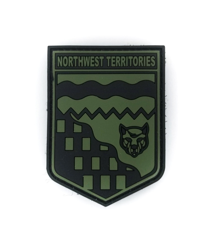 TACTICAL INNOVATIONS: Northwest Territories Territorial Shield PVC Patch – Multicolour Collection