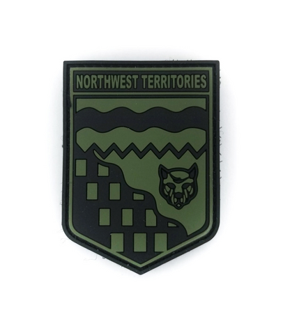 TACTICAL INNOVATIONS: Northwest Territories Territorial Shield PVC Patch – Multicolour Collection