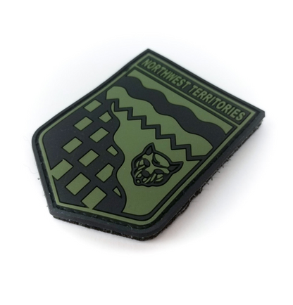 TACTICAL INNOVATIONS: Northwest Territories Territorial Shield PVC Patch – Multicolour Collection