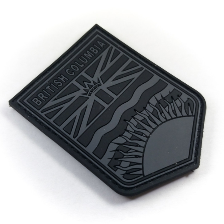 TACTICAL INNOVATIONS: British Columbia Provincial Shield PVC Patch – Multicolour Collection